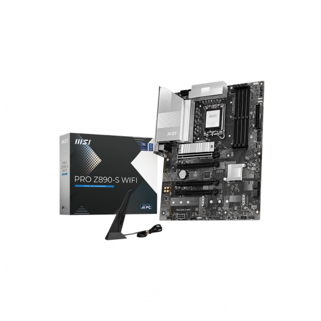 Материнская плата MSI PRO Z890-S WIFI — для бизнеса и офиса