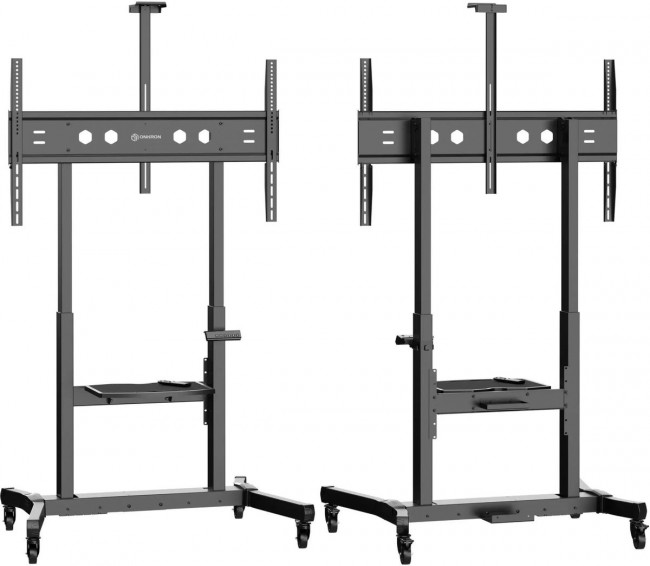 Мобильная стойка МОТОРИЗОВАННАЯ ONKRON на 1 ТВ ONKRON TS1991 eLift BLACK