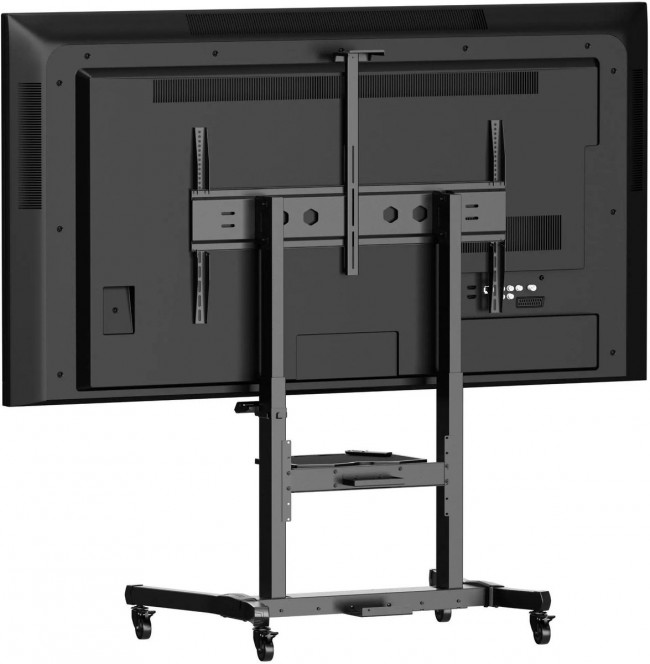 Мобильная стойка МОТОРИЗОВАННАЯ ONKRON на 1 ТВ ONKRON TS1991 eLift BLACK