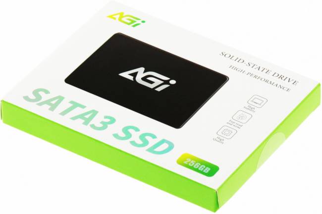 Накопитель SSD AGI TECHNOLOGY CO., LTD AGI256G06AI138 — для бизнеса и офиса