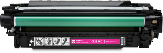 Тонер-картридж HP 504Y Magenta LaserJet Contract Toner Cartridge (CE253YC) — для бизнеса и офиса