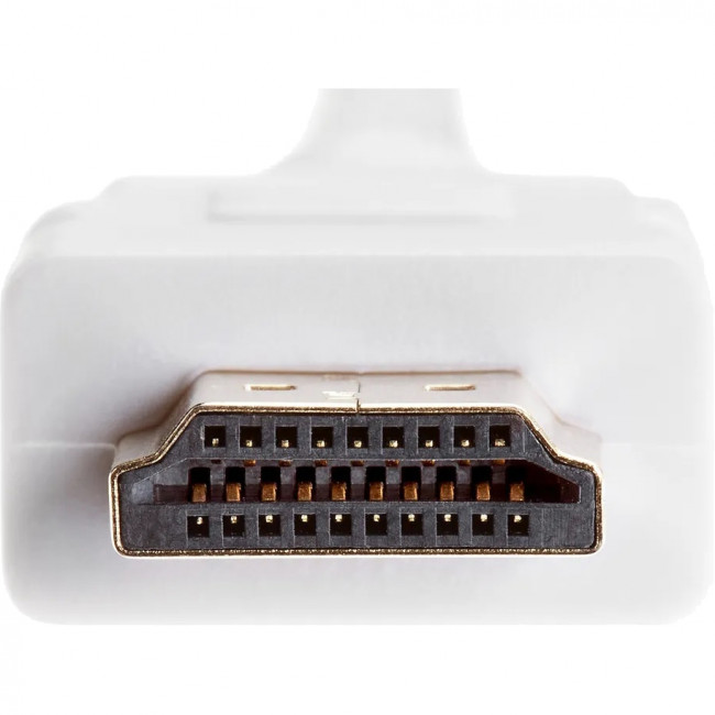 Кабель HDMI 19M/M ver 2.0, 1.8М, белый  Aopen/Qust <ACG711DW-1.8M> Кабель AOpen/Qust HDMI (m)/HDMI (m) - 1.8 м (ACG711DW-1.8M) — для бизнеса и офиса