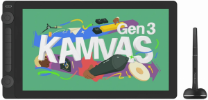Интерактивный дисплей Хайон (Huion) KAMVAS 16 Gen 3 Black