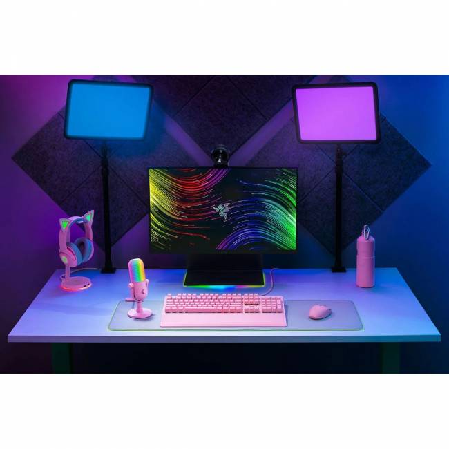 Микрофон Razer Seiren V3 Chroma - Quartz Razer Seiren V3 Chroma - Quartz RZ19-05060300-R3M1 — для бизнеса и офиса