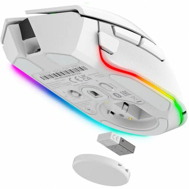 Игровая мышь Razer Basilisk V3 Pro 35K - White gaming mouse Razer Basilisk V3 Pro 35K - White gaming mouse RZ01-05240200-R3G1 — для бизнеса и офиса Игровая мышь Razer Basilisk V3 Pro 35K - White gaming mouse Razer Basilisk V3 Pro 35K - White gaming mouse RZ01-05240200-R3G1 — для бизнеса и офиса