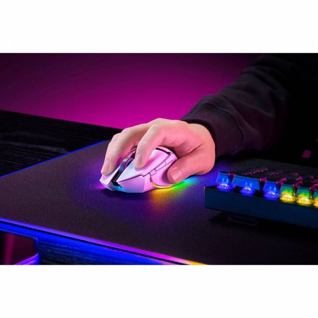 Игровая мышь Razer Basilisk V3 Pro 35K - White gaming mouse Razer Basilisk V3 Pro 35K - White gaming mouse RZ01-05240200-R3G1 — для бизнеса и офиса Игровая мышь Razer Basilisk V3 Pro 35K - White gaming mouse Razer Basilisk V3 Pro 35K - White gaming mouse RZ01-05240200-R3G1 — для бизнеса и офиса