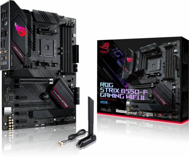 Материнская плата ASUS ROG STRIX B550-F GAMING WIFI I — для бизнеса и офиса