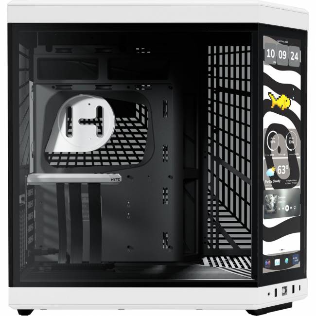 Корпус без блока питания HYTE Y70 Touch Infinite (CS-HYTE-Y70TTI-WB) — для бизнеса и офиса