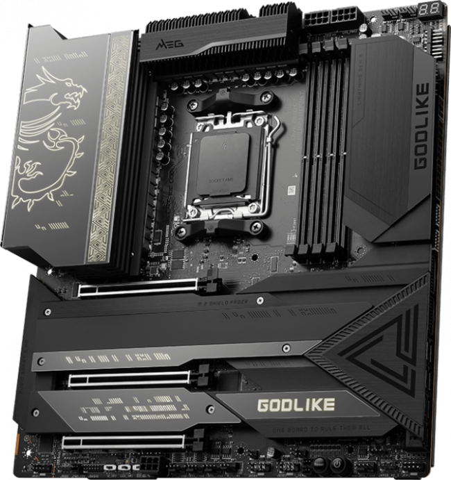 Материнская плата MSI MEG X670E GODLIKE — для бизнеса и офиса Материнская плата MSI MEG X670E GODLIKE — для бизнеса и офиса