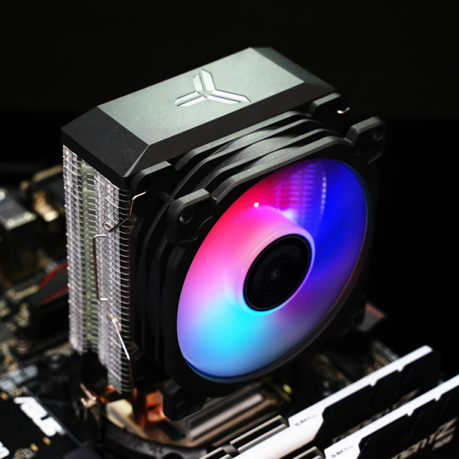 Кулер для процессора JONSBO CPU Cooler CR-1200E Black — для бизнеса и офиса
