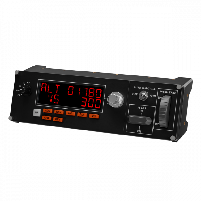 панель управления автопилотом для авиасимуляторов Logitech G Flight Multi Panel — для бизнеса и офиса