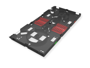 Сплайс кассета на 24 КДЗС (40 мм), узкая Patchwork 10300006 Сплайс кассета на 24 КДЗС (40 мм), узкая Patchwork 10300006