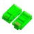 Greenconnect Коннектор цветной RJ-45 cat.5e UTP Male, для многожильного кабеля, 8p8c 15 шт (3 цвета по 5 шт), GCR-51802 Коннектор Greenconnect цветной RJ-45 cat.5e UTP Male — для бизнеса и офиса