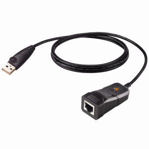 Преобразователь интерфейса USB-RS232 с использованием RJ-45 (FTDI/1,2 м) ATEN UC232BF