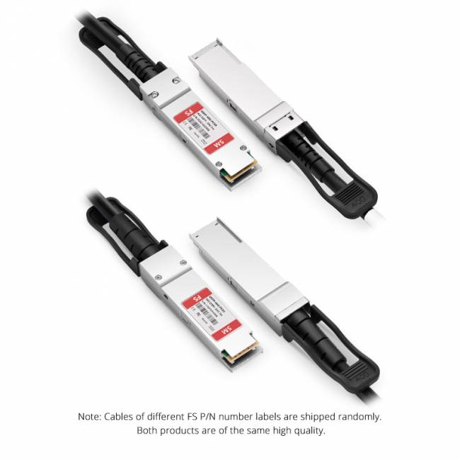 Твинаксиальный медный кабель FS QSFP-PC03 (74638) — для бизнеса и офиса Твинаксиальный медный кабель FS QSFP-PC03 (74638) — для бизнеса и офиса