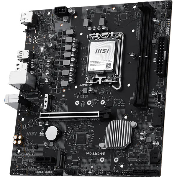 Материнская плата MSI PRO B860M-E — для бизнеса и офиса