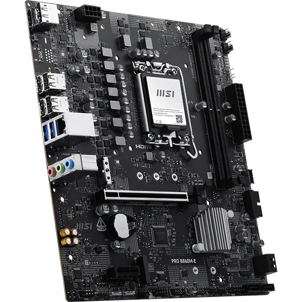 Материнская плата MSI PRO B860M-E — для бизнеса и офиса