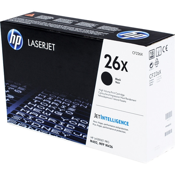 Тонер-картридж HP 26X Black Original LaserJet Toner Cartridge (CF226X)