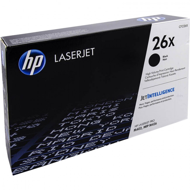 Тонер-картридж HP 26X Black Original LaserJet Toner Cartridge (CF226X)