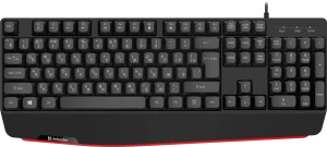 Defender Проводная клавиатура Atom HB-546 RU,черный,104+FN,1.8м Defender 45546