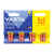 Батарейка Varta LONGLIFE MAX POWER (MAX TECH) LR03 AAA BL8 Alkaline 1.5V (4703) (8/160) Varta LONGLIFE MAX POWER (MAX TECH) (04703101428)