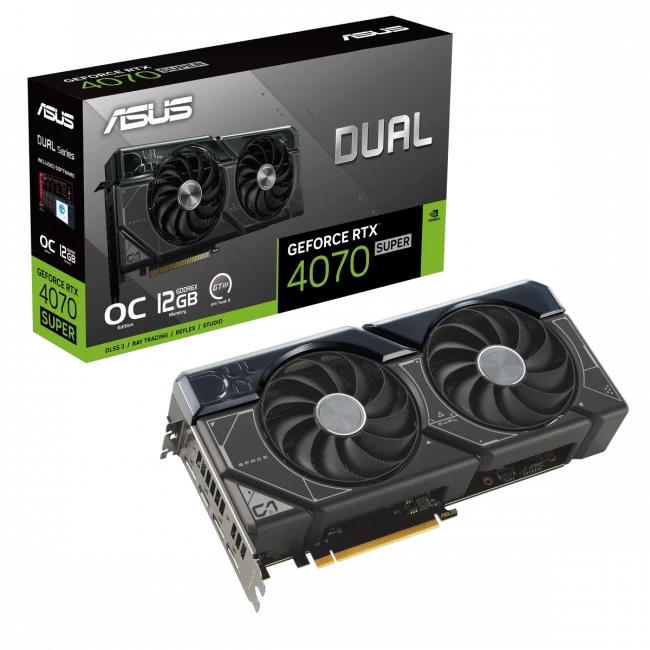 Видеокарта ASUS DUAL-RTX4070S-O12G