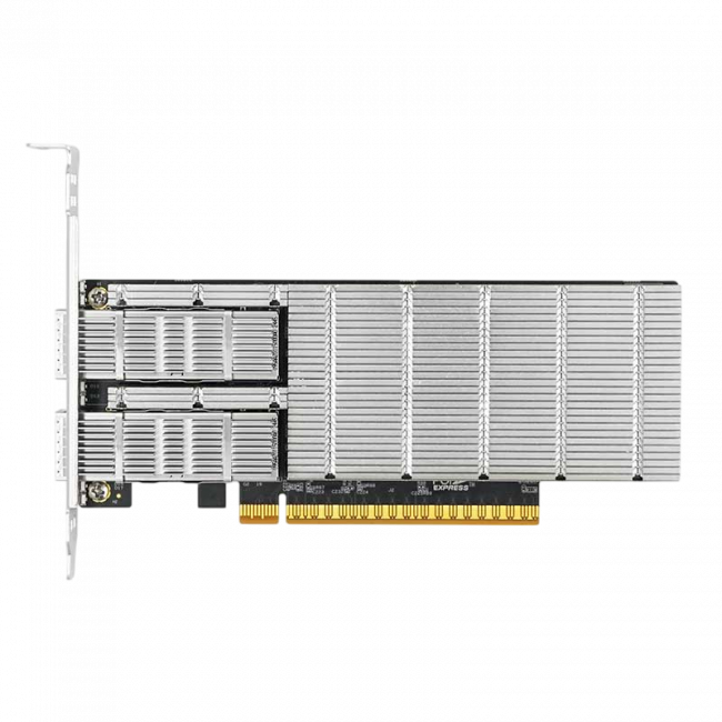 Сетевая карта LR-Link LRES1260PF-2QSFP112 — для бизнеса и офиса Сетевая карта LR-Link LRES1260PF-2QSFP112 — для бизнеса и офиса