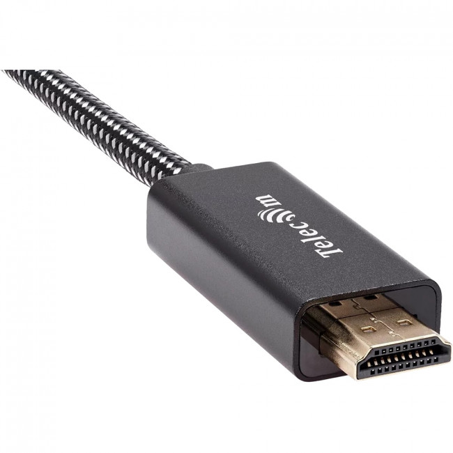 Кабель-адаптер USB Type-Cm --> HDMI(m) 4K@120Hz 8K@30Hz, 1.8m Telecom <TCC015M-1.8M> Адаптер-переходник Telecom USB 3.1 Type C M/HDMI M (TCC015M-1.8M) — для бизнеса и офиса