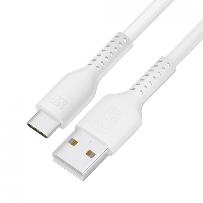 Кабель 0.5m TypeC, QC, белый, белый ПВХ 4PH-R90120 — для бизнеса и офиса