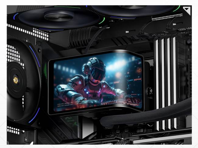 Водяное охлаждение для процессора Thermalright Wonder Vision 360 Turbo Black — для бизнеса и офиса Водяное охлаждение для процессора Thermalright Wonder Vision 360 Turbo Black — для бизнеса и офиса