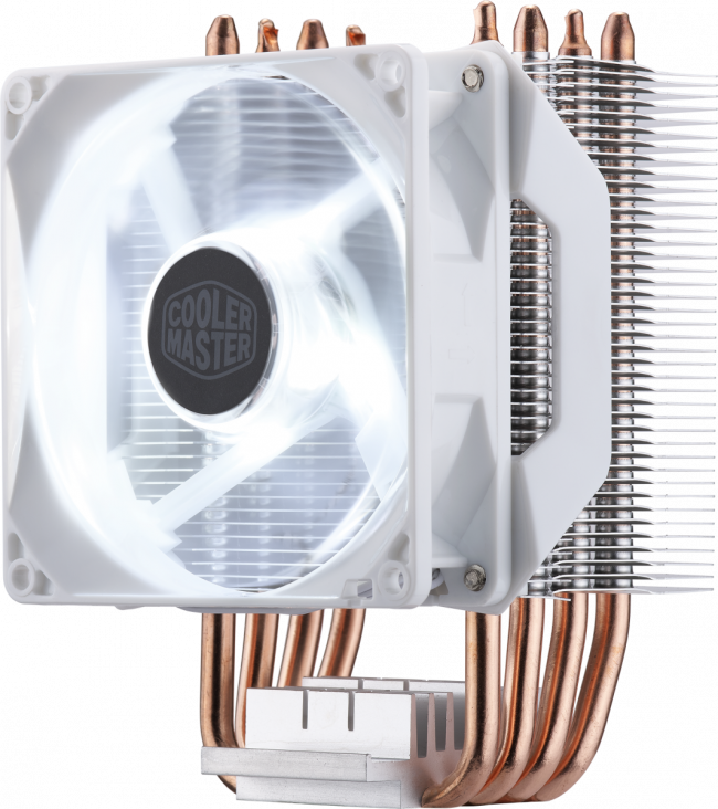 Кулер для процессора Cooler Master Hyper H410R White Edition (RR-H41W-20PW-R1)
