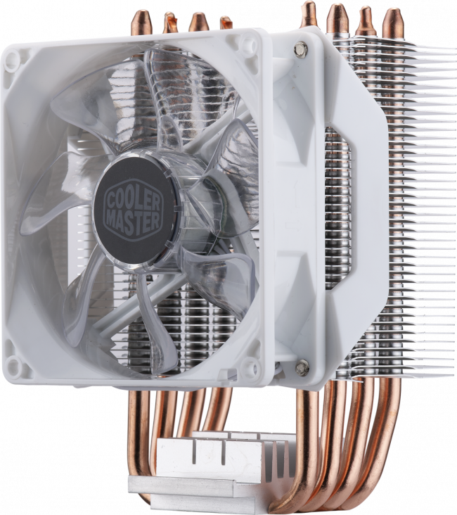 Кулер для процессора Cooler Master Hyper H410R White Edition (RR-H41W-20PW-R1)