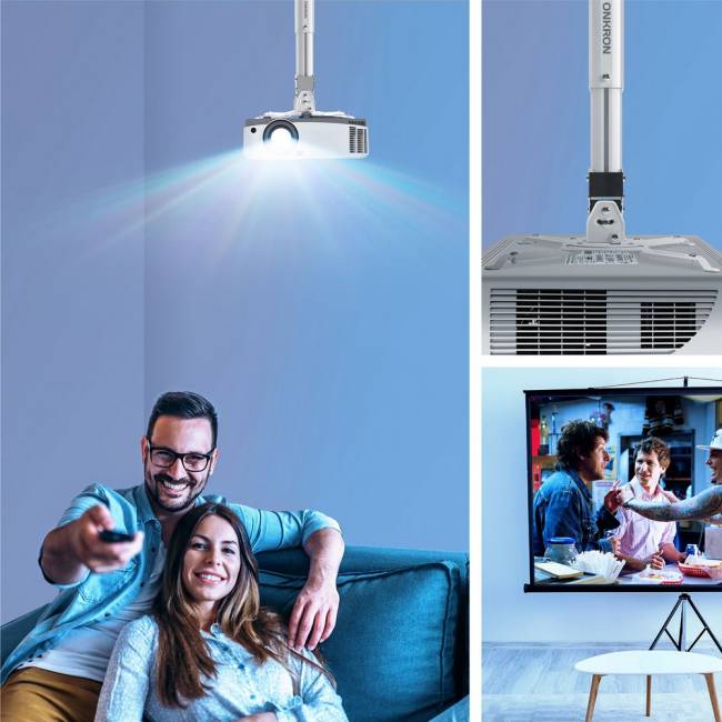 Кронштейн настенный для проектора ONKRON ONKRON ONKRON K3A WHITE — для бизнеса и офиса