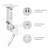 Кронштейн настенный для проектора ONKRON ONKRON ONKRON K3A WHITE — для бизнеса и офиса
