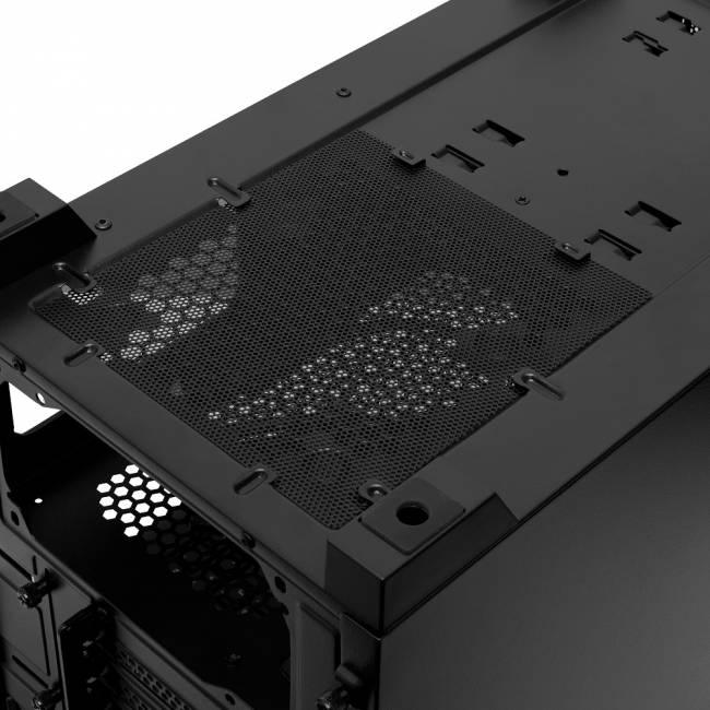 Корпус без блока питания HSPD M340-TGBK — для бизнеса и офиса