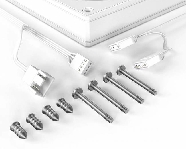 Вентилятор для корпуса ID-COOLING AS-120-ARGB-W — для бизнеса и офиса