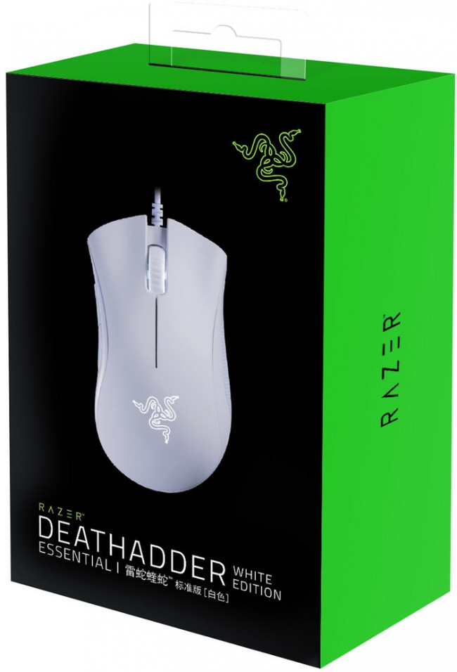 Игровая мышь DeathAdder Essential - White Ed. Razer DeathAdder Essential