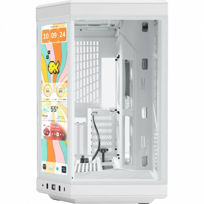 Корпус без блока питания HYTE Y70 Touch Infinite (CS-HYTE-Y70TTI-WW) — для бизнеса и офиса