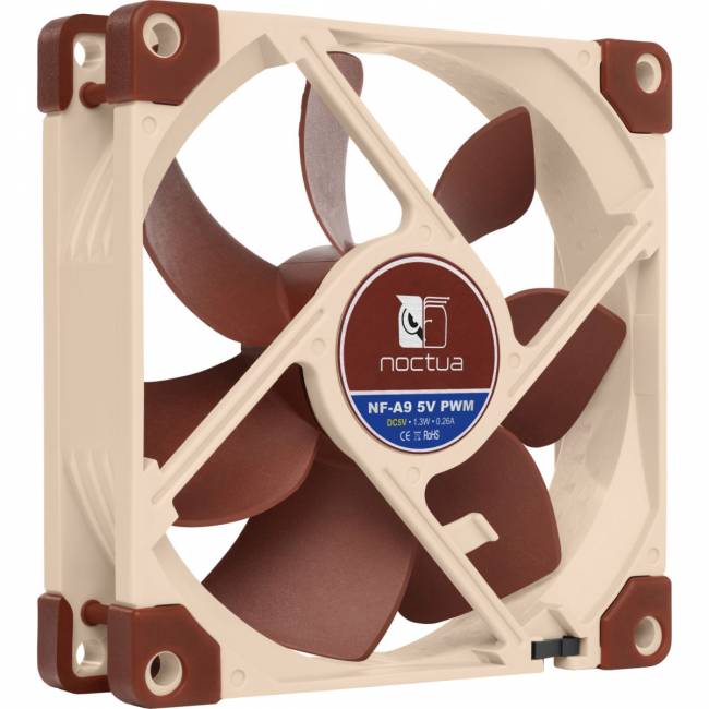 Кулер для корпуса Noctua NF-A9 5V PWM — для бизнеса и офиса Кулер для корпуса Noctua NF-A9 5V PWM — для бизнеса и офиса