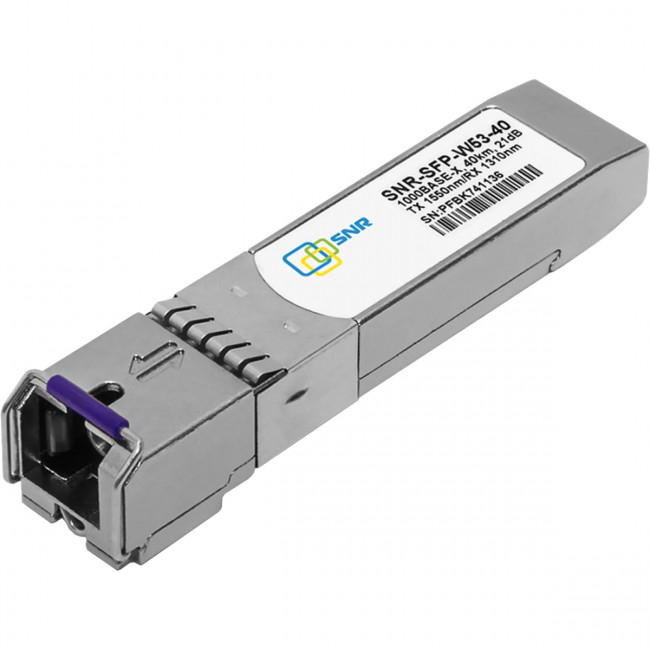 Модуль SNR SNR-SFP-W53-40 — для бизнеса и офиса