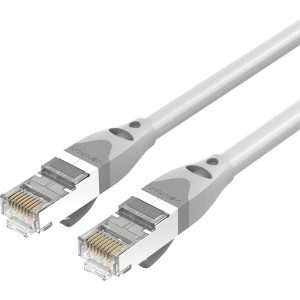 Патч-корд Vention прямой SFTP cat.6A, RJ45 - 0,5м. Серый Vention IBHHD