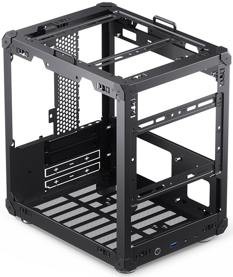 Корпус без блока питания JONSBO C6 Handle Black — для бизнеса и офиса