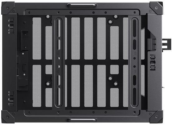 Корпус без блока питания JONSBO C6 Handle Black — для бизнеса и офиса