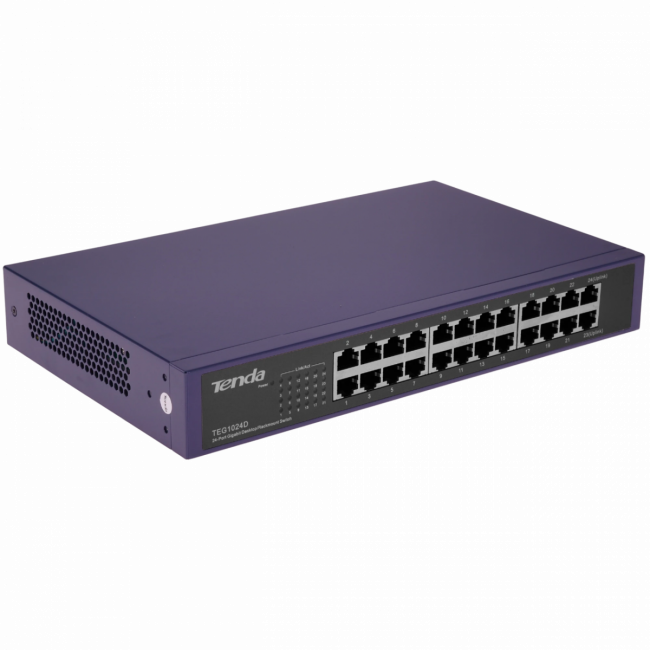 Коммутатор Tenda TEG1024D — для бизнеса и офиса