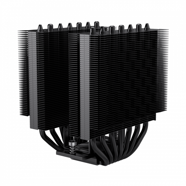 Кулер для процессора PCCooler CPU Cooler RT720 TC BK BLACK — для бизнеса и офиса