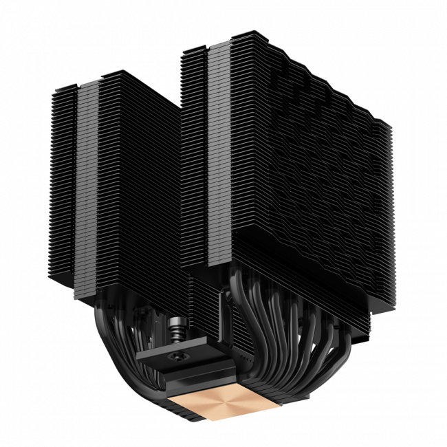 Кулер для процессора PCCooler CPU Cooler RT720 TC BK BLACK — для бизнеса и офиса