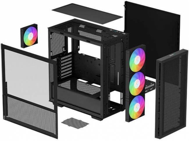 Корпус Deepcool R-CH560-BKAPE4-G-1 — для бизнеса и офиса