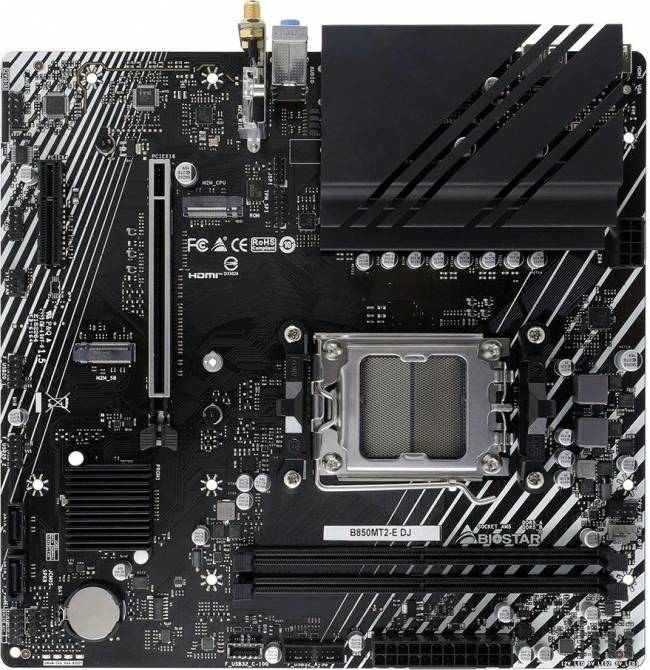 Материнская плата Biostar Microtech Netherlands B.V. B850MT2-E DJ — для бизнеса и офиса