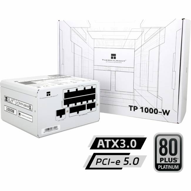 Блок питания 1000W Thermalright TR-TP 1000-W — для бизнеса и офиса