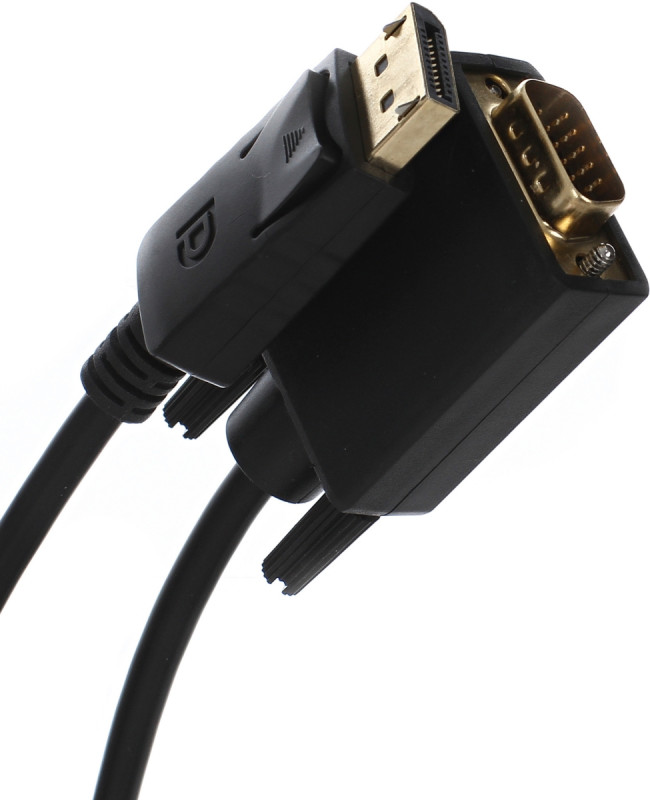 Кабель-переходник DP --> VGA_M/M 1,8м Telecom <TA669-1.8M> Telecom DP --> VGA_M/M 1,8м — для бизнеса и офиса Кабель-переходник DP --> VGA_M/M 1,8м Telecom <TA669-1.8M> Telecom DP --> VGA_M/M 1,8м — для бизнеса и офиса